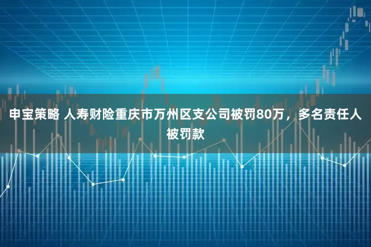 申宝策略 人寿财险重庆市万州区支公司被罚80万，多名责任人被罚款