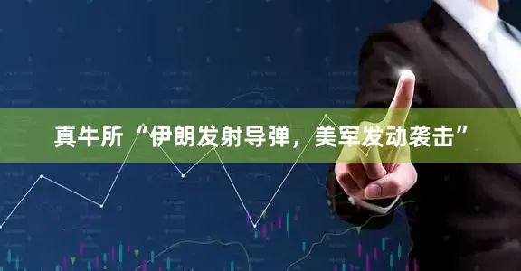 真牛所 “伊朗发射导弹，美军发动袭击”